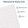 Avery No-Iron Fabric Labels, 1/2" x 1-3/4", Washer and Dryer-Safe Waterproof Labels, Non-Printable, 54 Blank Labels Total (40720)