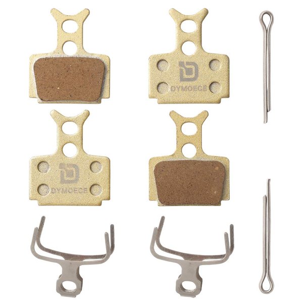 Dymoece 2 Pairs Sintered Metal Bicycle Disc Brake Pads for Formula The One FR R0 R1 RX R1R Mega C1 CR3 T1
