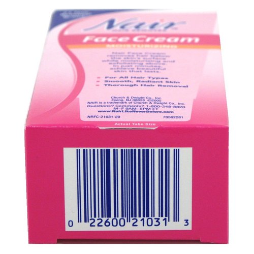 Nair Hair Remover Moisturizing Face Cream