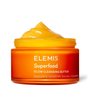 ELEMIS Superfood AHA Glow Cleansing Butter, Daily Skincare Facial Cleanser to Brighten, Nourish & Hydrate Skin, Facial Mask & Brightening Cleanser