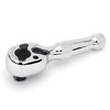 Powerbuilt - 1/4" x 3/8" Dual Drive Little RATCHET Handle, Hand Tools, Sockets - Drive Tools, Sockets - Asst Drive (940931)