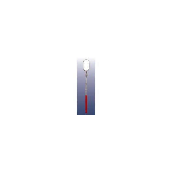 Inspection Mirror, Fixed Shaft, 8-1/2in.L