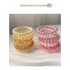 Waterproof Spiral Hair Ties, 6pcs/set Multicolour Ponytail Holders For Woman Girls Telephone Cord Hair Coils For Thin Hair (Pink)