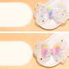 Lurrose 4pcs Easter Hair Bows Cartoon Lollipop Rabbit Bowknot Hairpins Hair Barrettes Mesh Party Headwear for Women Girls