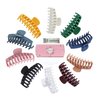10 Colors 4 Inch Matte Nonslip Hair Claw Clips - Strong Hold Accessories for Thick and Thin Hair, Trendy Jaw Clips for Women