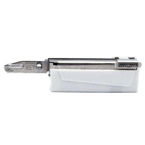 20 Platinum Chrome Injector Razor Blades in Key Dispenser for Modern and Vintage Injector razors, Made in the USA