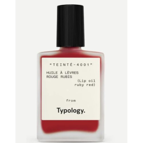 Typology Tinted Lip Oil - Shade 1 Ruby Red