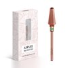 AIRSEE Tungsten Carbide Acrylic Nail Drill Bit Efile Electric File Machine Head Tips for Manicure Polishing Fast Remove Gel 3/32" Shank Right Hand Advanced Salon Tech Rose Gold Tornado Coarse-C