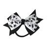 Sportybella - Soccer Hair Accessories, Adorable Black and White Soccer Ball Hair Accessories for Girls - Soccer Hair Bows Gift for Soccer Enthusiasts, Ponytail Holders with Soccer Print Design