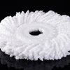 3 Pack Mop Head Replacement Spin Mop Replacement Head Microfiber Spin Mop Refills Easy Cleaning Round Shape Standard Size