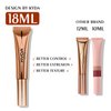 KYDA Highlighter Beauty Wand, Face Illuminator with Cushion Applicator, Natural Glossy Finish, Silky Smooth Cream, Face Highlighter Bronzer Makeup, Lightweight Blendable, by Ownest Beauty-Golden