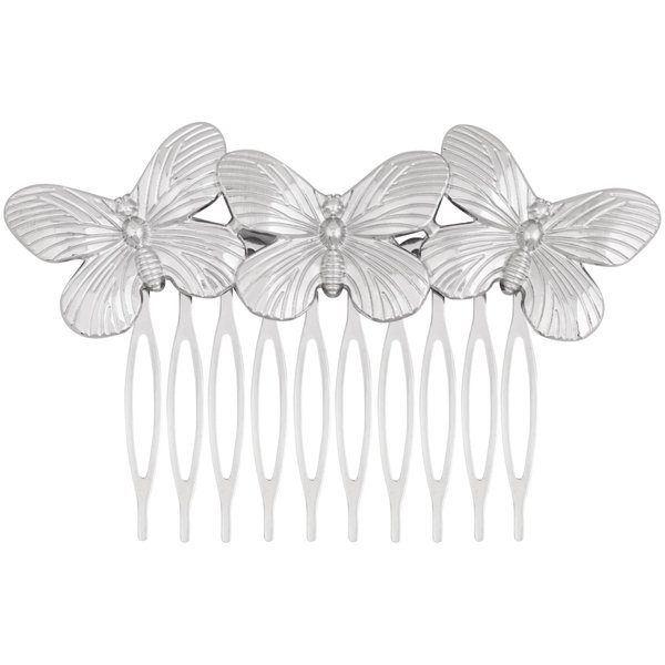 HAQUIL Vintage Butterfly Haircomb Hair Pins Butterfly Style Comb Hairstyle Comb Care Jewelry for Women