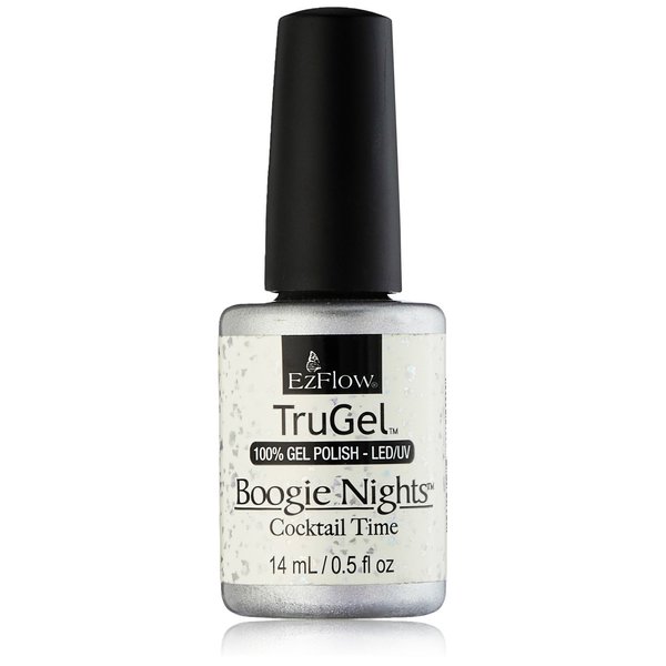 EZ Flow Trugel Boogie Nights Cocktail Time Nail Polish, 0.5 Fluid Ounce