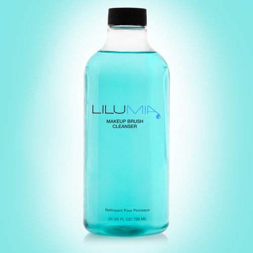 Lilumia Makeup Brush Cleanser Enhanced 24oz - Deep Clean and Protect Makeup Brushes