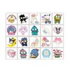 20 Sheets Sanrio Temporary Tattoos for Kids, Sanrio Birthday Party Favors, Cute Cartoon Decoration Sticker Gifts for Boys Girl Home Activity Class Prizes Carnival Christmas Rewards