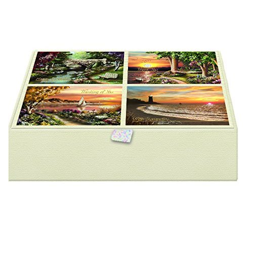 Performing Arts Keepsake Box, Full Color Inside Designs Keepsake - Serenity Stationery Paper, 79002