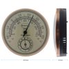 Brannan Thermometer Hygrometer Gilt Dial - Analog Hygrometer and Thermometer Dial for Home, Office, Garden, Greenhouse or Conservatory Thermo Hygrometer Humidity Meter