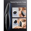 Facial Cleansing Brush Silicone Face Scrubber: COSLUS Waterproof Rechargeable Face Wash Brush, 4 Cleansing Modes, Electric Face Exfoliator for Father Men Women Gift Cleaning, Exfoliating, Massaging