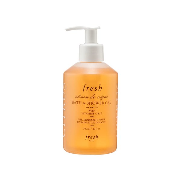 Fresh Citron de Vigne Bath & Shower Gel Pump with Vitamins C & E - 10oz (300ml)