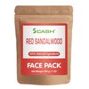 scash 7 Ounce 200gm Gram 100% Natural Pure Red Sandalwood Powder For Face Mask Face Pack Worship Auspicious Occasions