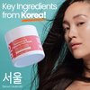 SeoulCeuticals Korean Face Scrub - Exfoliating Face Mask Skincare K Beauty Mask for Glass Skin - Kaolin Clay + Charcoal Cream Exfoliant Mask 2oz