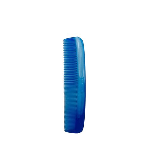 Generic Plastic Comb - Smooth Styling and Detangling for All Hair Types (Blue)