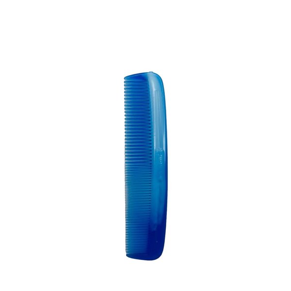 Generic Plastic Comb - Smooth Styling and Detangling for All Hair Types (Blue)