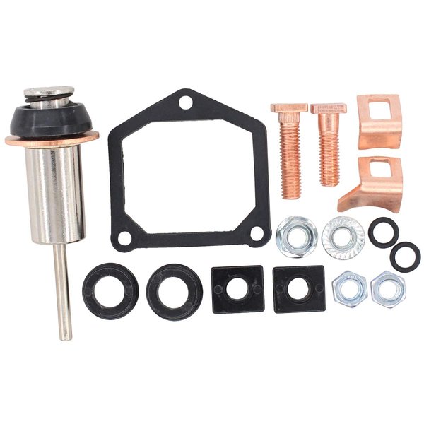 MOTOKU Starter Solenoid Rebuild Repair kit Plunger Spring Contact