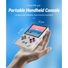 RG35XX Plus Retro Video Handheld Game Console Linux System 3.5 in IPS Screen Built-in 3300mAH Battery 64G TF Card Preinstalled 5500 Classic Games(RG35XX Plus Grey New)