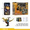 52TOYS Beastbox MEGA DIO Dinosaur Deformation Toys Action Figure, Dinosaur Toys All in One Design Deforms in Dinosaur Mecha and Cube, Great Birthday Party Gift for Teens and Adults