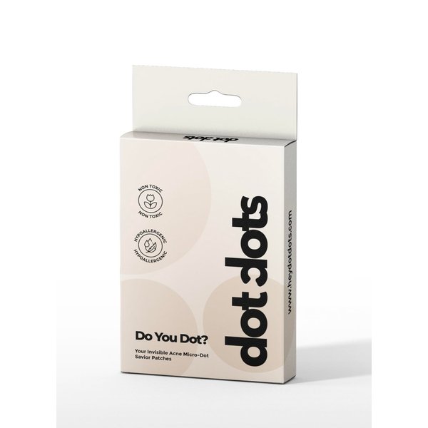 Dot Dots Acne Pimple Patches — Advanced Hydrocolloid Technology, Rapid Blemish and Zit Healing, Invisible Spot Treatment, Non-Irritating, 36 Count for All Skin Types, Combats Breakouts