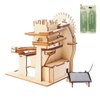 Wooden Marble Run for Kids Ages 8-12 Solar-Powered 3D Puzzle STEM Building Blocks Set,Fun and Educational Toy, for Boys and Girls,Inspires Creativity and Problem-Solving Skills