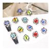30pcs 3D Nail Charms, Devil Eye Nail Art Rhinestones Gothic Cool Eye Shape Nail Art Alloy Diamond Crystal Jewels Stones for 3D Nail Art Decoration