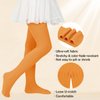 Girls Ballet Dance Tights for Toddler Soft Tights Baby Leggings Infant Elastic Dance Tights for Girls Wine 9-14 Years
