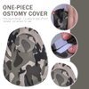 Healifty Polyester Ostomy Bag Shade Colostomy Pouch Protector Ostomy Bag Shading Cover for Patients Camouflage
