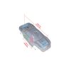 Custom Body Muddy Hot Pink Over Black Compatible for 1/10 Scale RC Car or Truck (Truck not Included) R-NR-01