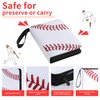 Zettokete 4 Pocket Baseball Card Binder,50 Double-Sided Pages for 400 Slots for Sports Cards,Collectible Trading Card Protective Album