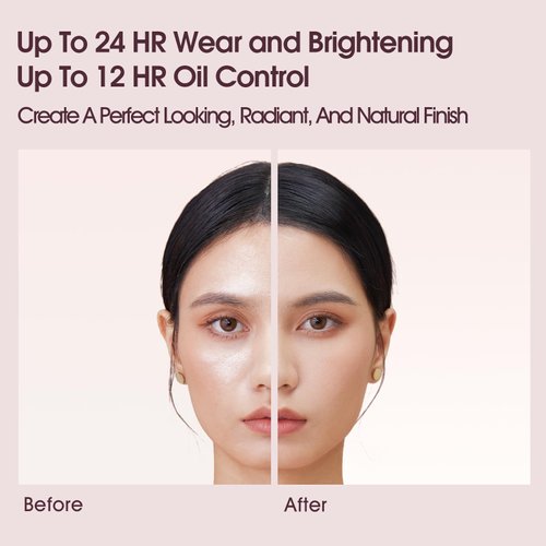 FABLOOX Cellglow Lasting Cream Foundation, Brighten Skin with Buildable Medium to Full Coverage, Skincare Makeup Hybrid, Lightweight and Nourishing Formula, Natural Radiant Finish, Vegan, Almond