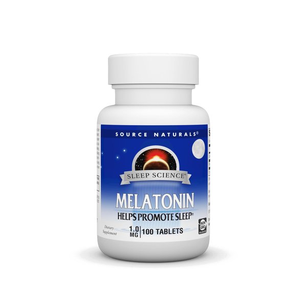 Source Naturals Melatonin 1 mg - 100 Tablets