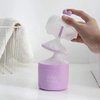 Ejoyous Face Wash Foam Maker, Cute Bubble Maker For Whip Cleanser, Facial Cleanser Rich Cream Foam Maker Cup Skincare Tools for Deep Face Wash, Ideal for Home Travel (blue)