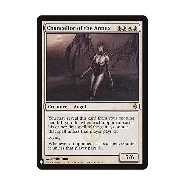 Magic: The Gathering - Chancellor of The Annex - Mystery Booster - New Phyrexia