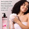 PHARM TO TABLE Hydrating Rose Oil Body Wash for Women and Men - Hydrates and Brightens the Skin, Sulfate Free, 100% Cruelty Free, 480ml