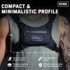 MVRK Water Resistant Chest Pack - Minimalist Running Pack For Workouts, Running Phone Holder With Extra Storage, Lightweight Running Vest, Running Backpack (Black)