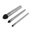 3Pcs Artist Blending Sponge Pen Washable Sketch Rubbing Sponge Brush Reusable Drawing Art Blenders Tools for Artist Professional Kids Student Sketch Drawing Correcting Lightening and Highlight