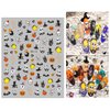 8 Sheets Halloween Nail Art Stickers Decals Self-Adhesive Pegatinas Uñas Cute Ghost Pumpkins Skull Spider Web Nail Supplies Nail Art Design Decoration Accessories