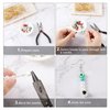 KINBOM 300pcs Straight Head Pins for Jewelry Making Assorted, 2inch Long End Head Pins Silver and Gold Jewelry Pins for Beads for DIY Crafts Earring Bracelet Necklace Pendant Supplies (Flat Head Pin)