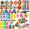 SPFYunion 60PCS Party Favor Toys Sports Party Favor Toys for Boys Girls Classroom Prizes Small Bulk Toys Birthday Gifts Goodie Bag Fillers