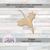 Dragon Wooden Cutouts for crafts, Laser Cut Wood Shapes 5mm thick Baltic Birch Wood, Multiple Sizes Available