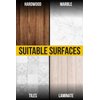 Rug Stickers for Wood Floor [12 Pack] Carpet Stickers for Area Rugs, Anti Slip Rug Corner Grips to Secure Kitchen Rugs and Bathroom Mats, Peel and Stick Non Slip Rug Pads, Rug Mat Non Slip
