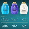 OGX Renewing + Argan Oil of Morocco Shampoo & Conditioner Set, 13 Fl Oz (Pack of 2) (packaging may vary), Blue